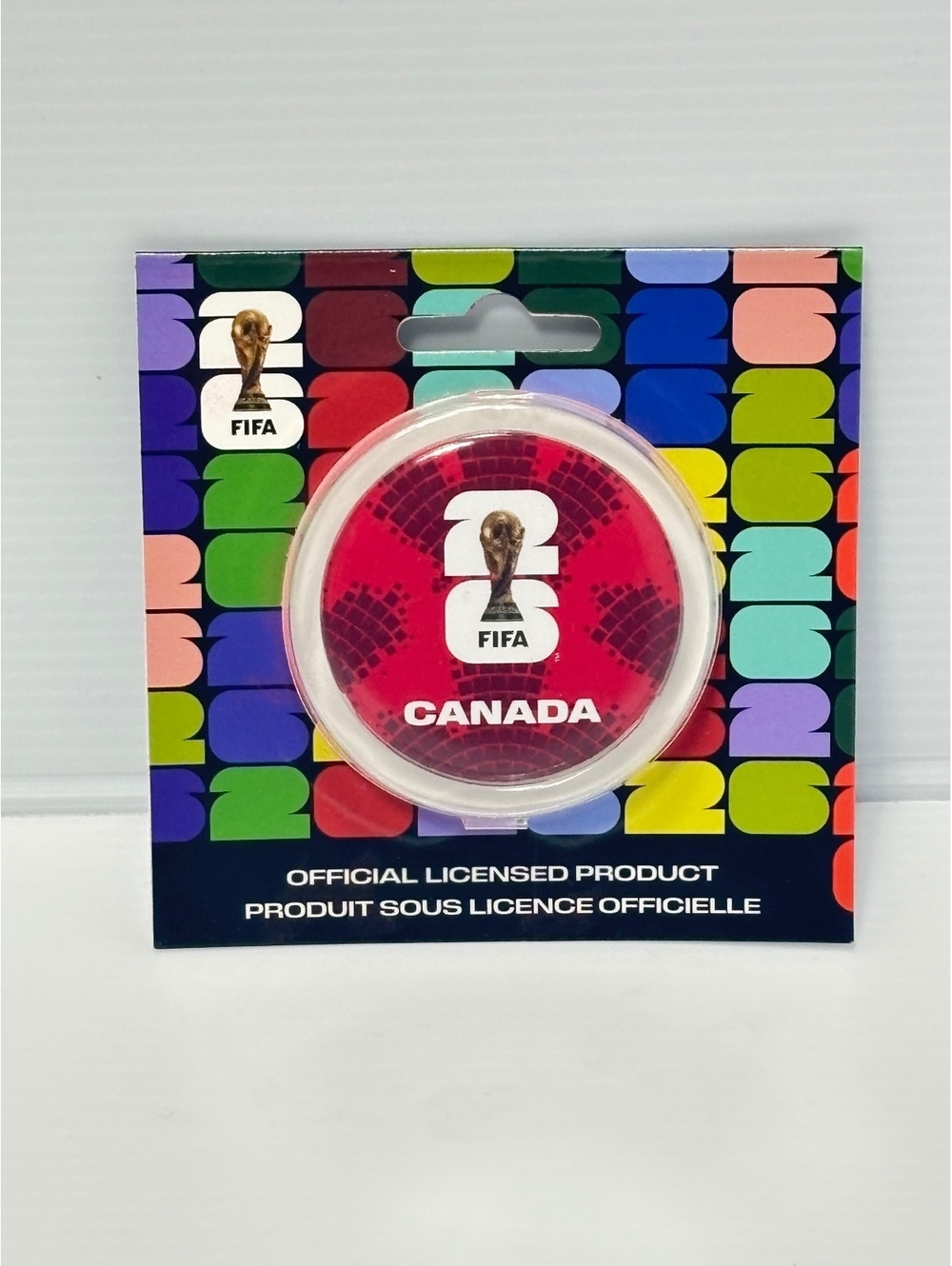 Official FIFA 2026 Canada World Cup Licensed Collectible Pin Soccer Football NEW